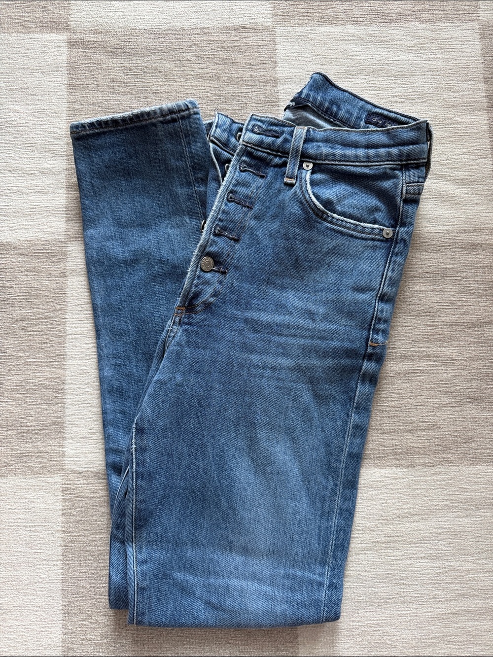 Citizens of Humanity Olivia High Rise Slim Ankle Premium Vintage Jeans